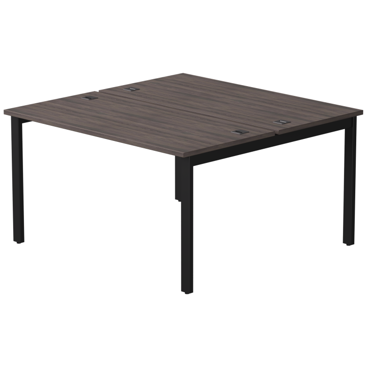 Import.categories_EVERPROF Бенч-система на 2 места Everprof EVO (ЭВО) на металлокаркасе 1380х670(1370)x755 Дуб Пасадена/Черный