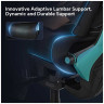 Игровые кресла Эргономичное компьютерное кресло (для геймеров) Eureka TYPHON, Blue