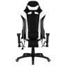 Import.categories_DOBRIN Кресло игровое DOBRIN DALLAS, черно-белая ткань
