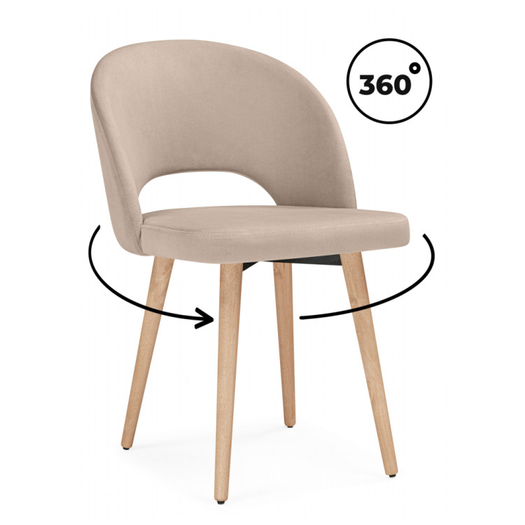 Деревянные стулья Курбис 360 бежевый (zd 210) / светлое дерево