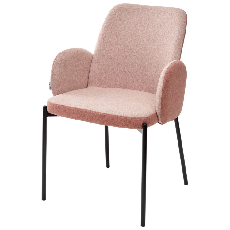 Металлические стулья Стул NIKKI VF109 розовый / VF110 брусничный М-City
