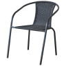 Стулья из искусственного ротанга Стул плетеный Асоль LRC03 Black