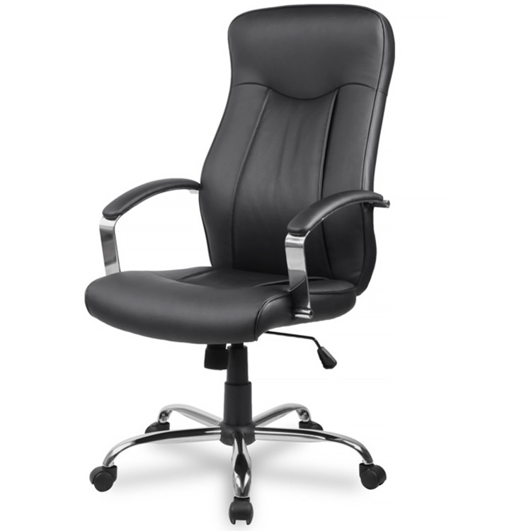 Кресло руководителя бизнес-класса COLLEGE H-9152L-1, каркас хром