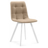 Стулья на металлокаркасе Чилли бежевый / белый Стулья на металлокаркасе Чилли бежевый / белый