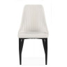 Стулья на металлокаркасе Kora white / black