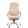 Кресла руководителя Кресло руководителя Everprof Valencia M Кожа Бежевый