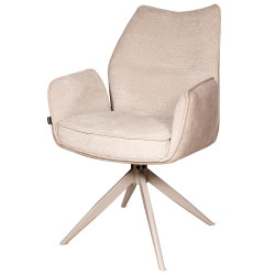 Стул-кресло GOTTO латте с подлокотниками