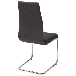 Стул ZIGZAG GREY/CHROME серый/хром М-City