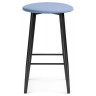 Барные табуреты Гангток катания дасти блю / черный матовый