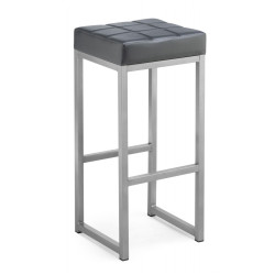 Khurkroks серый полимер / светлый мусс Табурет барный