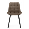 Стулья на металлокаркасе Челси П коричневый (zd 233) / черный np