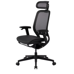 Премиум эргономичное кресло GT Chair NEOSEAT X, черный