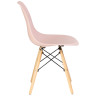 Стулья Стул обеденный DOBRIN DSW, ножки светлый бук, цвет светло-розовый (PK-02)