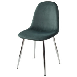 Стул PESCARA UF910-14 DARK GREEN, велюр  М-City