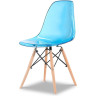 Дизайнерский стул в стиле EAMES PW071PC, прозрачный пластик