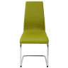 Стулья Стул ZIGZAG GREEN/CHROME салатовый/хром М-City
