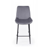 Барные стулья Седа темно-серый (zd 995) / черный