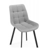 Стулья на металлокаркасе Челси П светло-серый (zd 960) / черный np