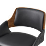 JY3143X-L барный стул с обивкой экокожей