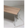 ФИН OAK 120  раздвижной стол для кухни с ламинированной столешницей