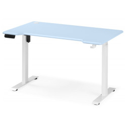 МАРКОС 120 голубой / белый Стол письменный