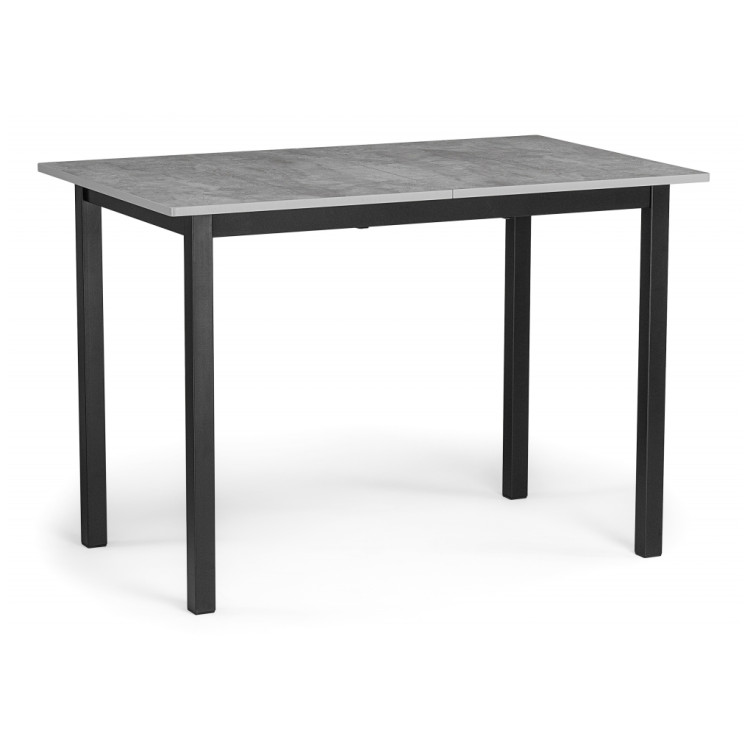 Деревянные столы Аркон 110(130)х68х75 бетон / черный