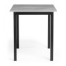 Деревянные столы Аркон 110(130)х68х75 бетон / черный