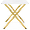 СЕЛЕНА-3 стол на металлических опорах со столешницей из керамики
