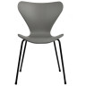 Стулья Комплект из 2-х стульев Seven Style серый с чёрными ножками