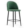 АМИЗУРЕ полубарный стул с обивкой тканью велюр, цвет изумруд