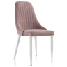Стулья на металлокаркасе Kora white / light purple