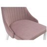 Стулья на металлокаркасе Kora white / light purple