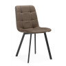Стулья на металлокаркасе Чилли коричневый / черный
