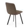 Стулья на металлокаркасе Чилли коричневый / черный