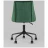 Офисные стулья Сиана зеленый обивка велюр крестовина металл черный механизм регулировки высоты