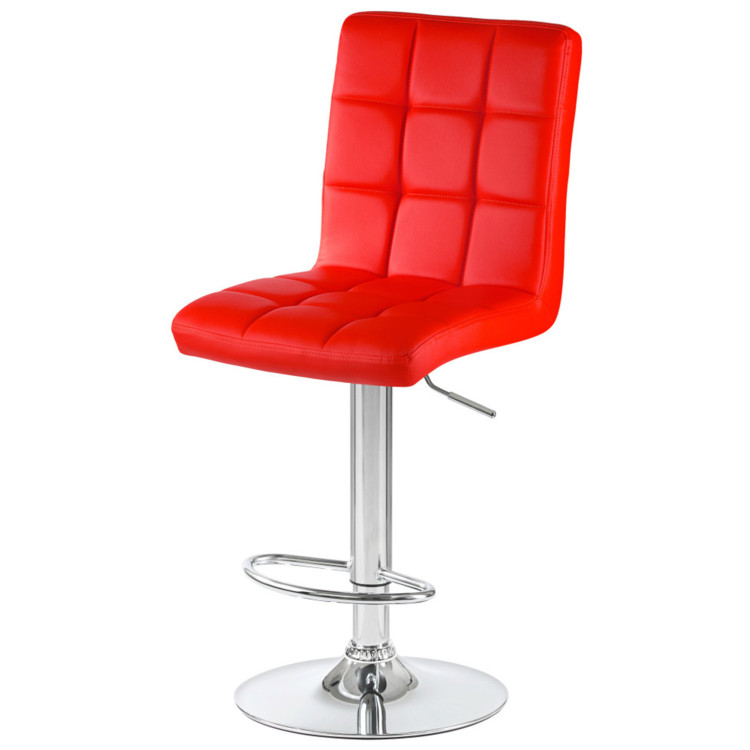 Полубарные стулья Стул барный DOBRIN KRUGER, красный