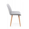 Стулья Седа 360 светло-серый (zd 960) / светлое дерево
