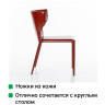 Стулья Стул Austin, кожа ретро-красный
