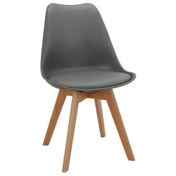 Стул Eames Bon серый Стул кухонный
