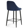 Барные стулья Джама темно-синий / черный матовый