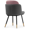 Стулья для гостиной Penelopa dark gray / pink / black / gold
