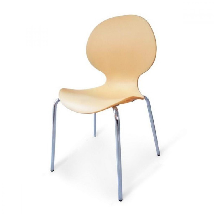 Пластиковые стулья для кафе Стул пластиковый SHF-008-P Peach