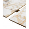 Керамические столы Acerra New 160 gloss grand jade solid ceramic / шампань