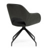 Стулья на металлокаркасе Memfis graphite / black