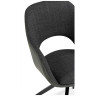 Стулья на металлокаркасе Memfis graphite / black