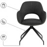 Стулья на металлокаркасе Memfis graphite / black