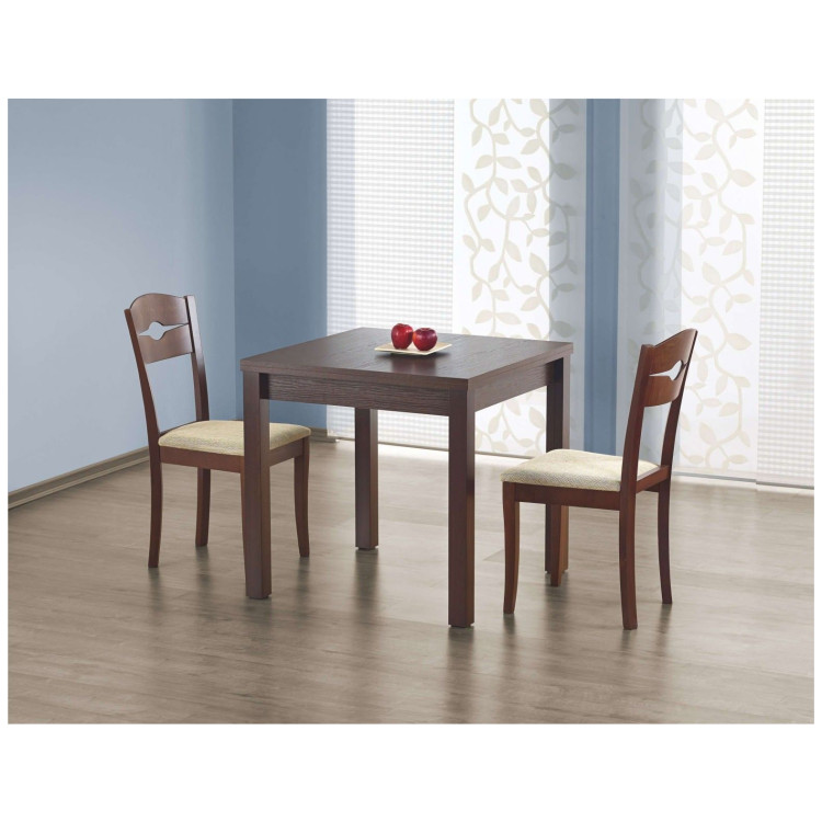 Обеденные столы Стол обеденный Halmar GRACJAN, раскладной (темный орех)