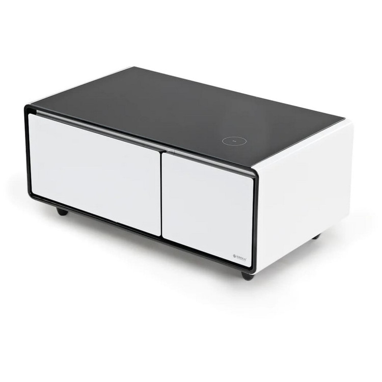 Кофейные столики Умный кофейный столик с холодильником EUREKA TB90, White+Black