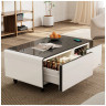 Кофейные столики Умный кофейный столик с холодильником EUREKA TB90, White+Black