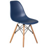 Стулья Стул обеденный DOBRIN DSW, ножки светлый бук, цвет тёмно-синий (BE-12)
